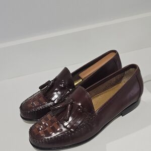 Giorgio Brutini Brown Tassel Loafers Slip-Ons